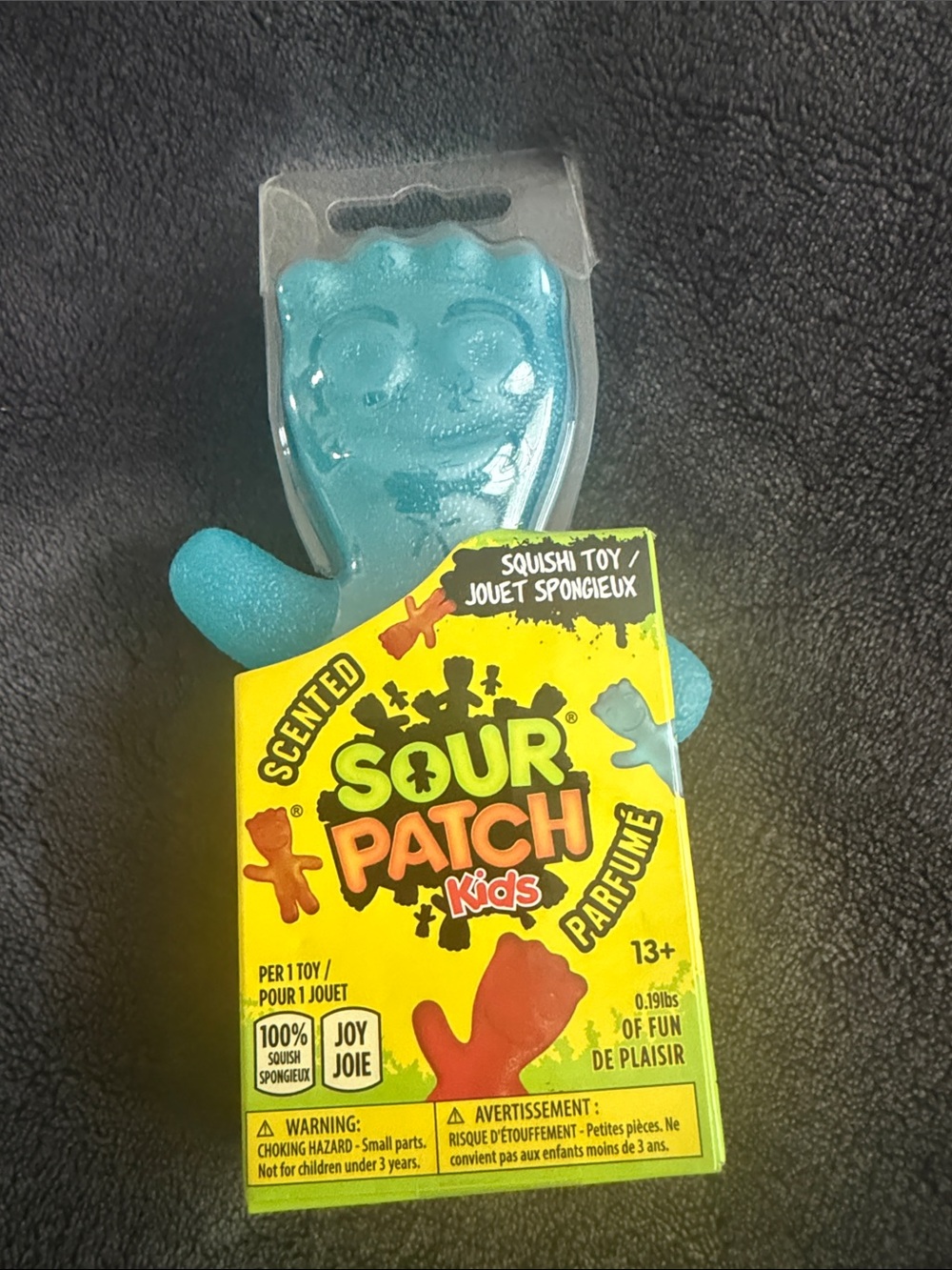 Sour Patch Kids Scented Blue Squish Toy by Incredible Play NIOP